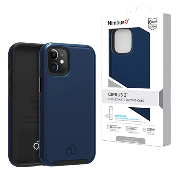 Nimbus Blue Iphone 12 Phone Case IPhone 12 12 Pro Nimbus Cirrus2