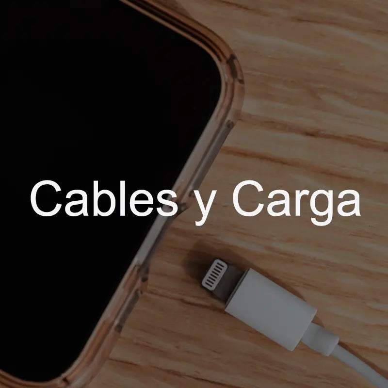 Cables y Carga para iPhone, iPad o Mac