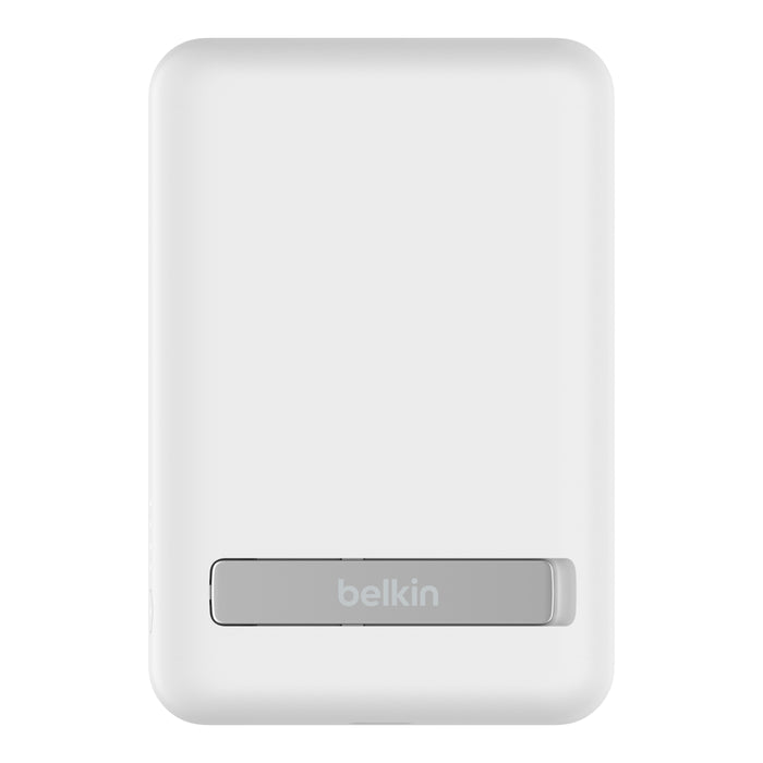 BoostCharge - Batería externa inalámbrica y magnética de 5000 mAh + soporte - Belkin Belkin