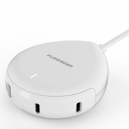 PureGear - Estación de carga USB PD de 60 W PureGear
