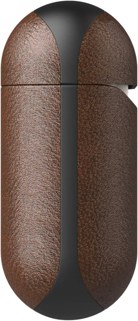 Nomad Funda para Airpods | Cuero rústico marrón Horween Nomad