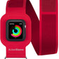 Twelve South ActionSleeve para Apple Watch | Brazalete para Apple Watch de 1.496 in (rojo) Twelve South