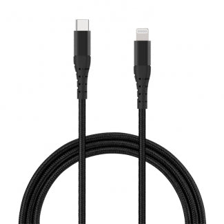 CABLE DE CONEXION Y CARGA TEKYA TIPO C A LIGHTNING 6 PIES TekYa