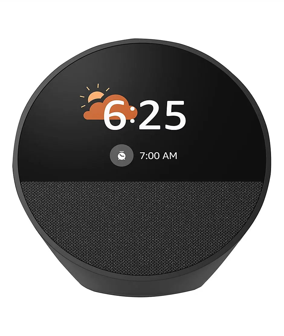 Amazon echo spot ブラック　2024年モデル Amazon Echo Spot（2024年）スマートアラームクロック ブラック