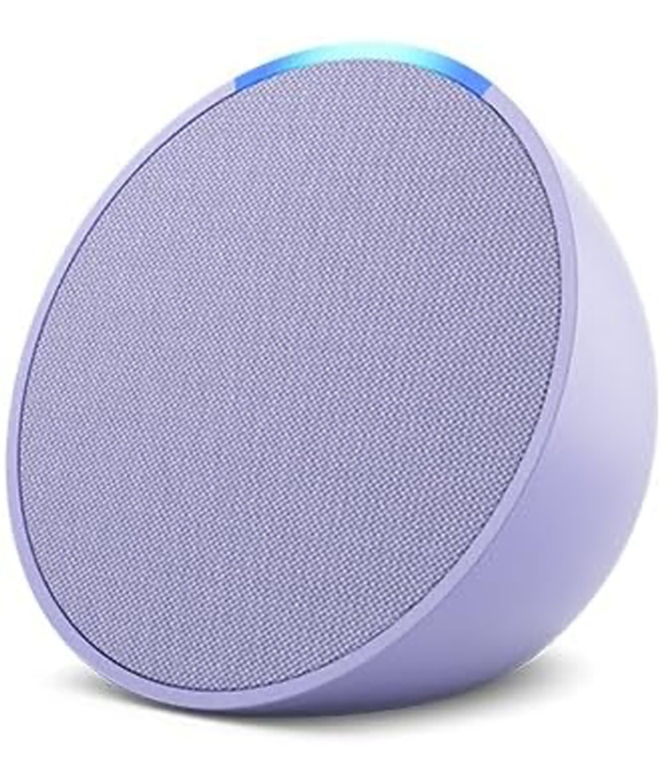 Echo Pop - Parlante inteligente y compacto con sonido definido y Alexa - Lavanda Amazon