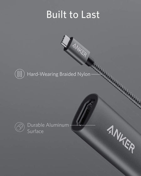 Anker - Adaptador USB C a HDMI (@60Hz), USB-C (HDMI 4K) Anker