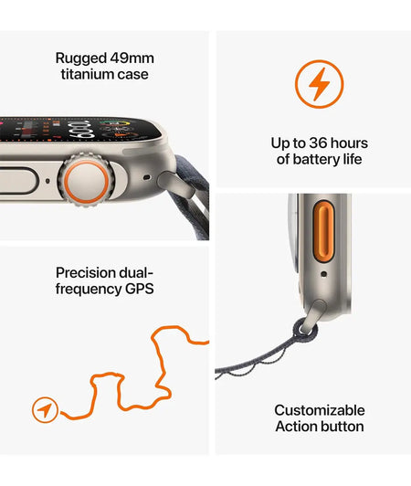 Apple Watch Ultra 2 Ocean Blue Apple