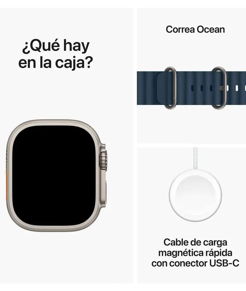 Apple Watch Ultra 2 Ocean Blue Apple