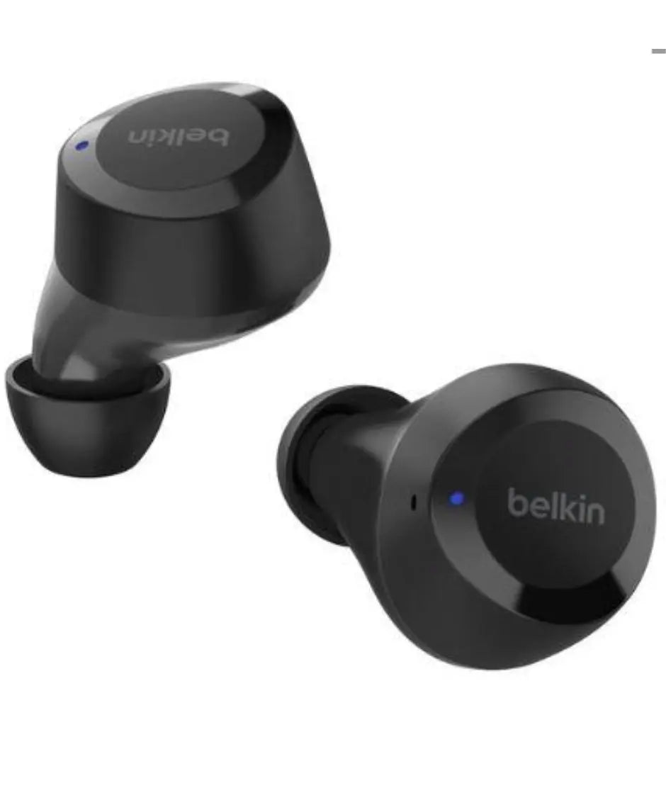 Audífonos Inalámbricos Belkin Soundform Bolt Bluetooth Con Micrófono Negros AUC009BTBLK Belkin