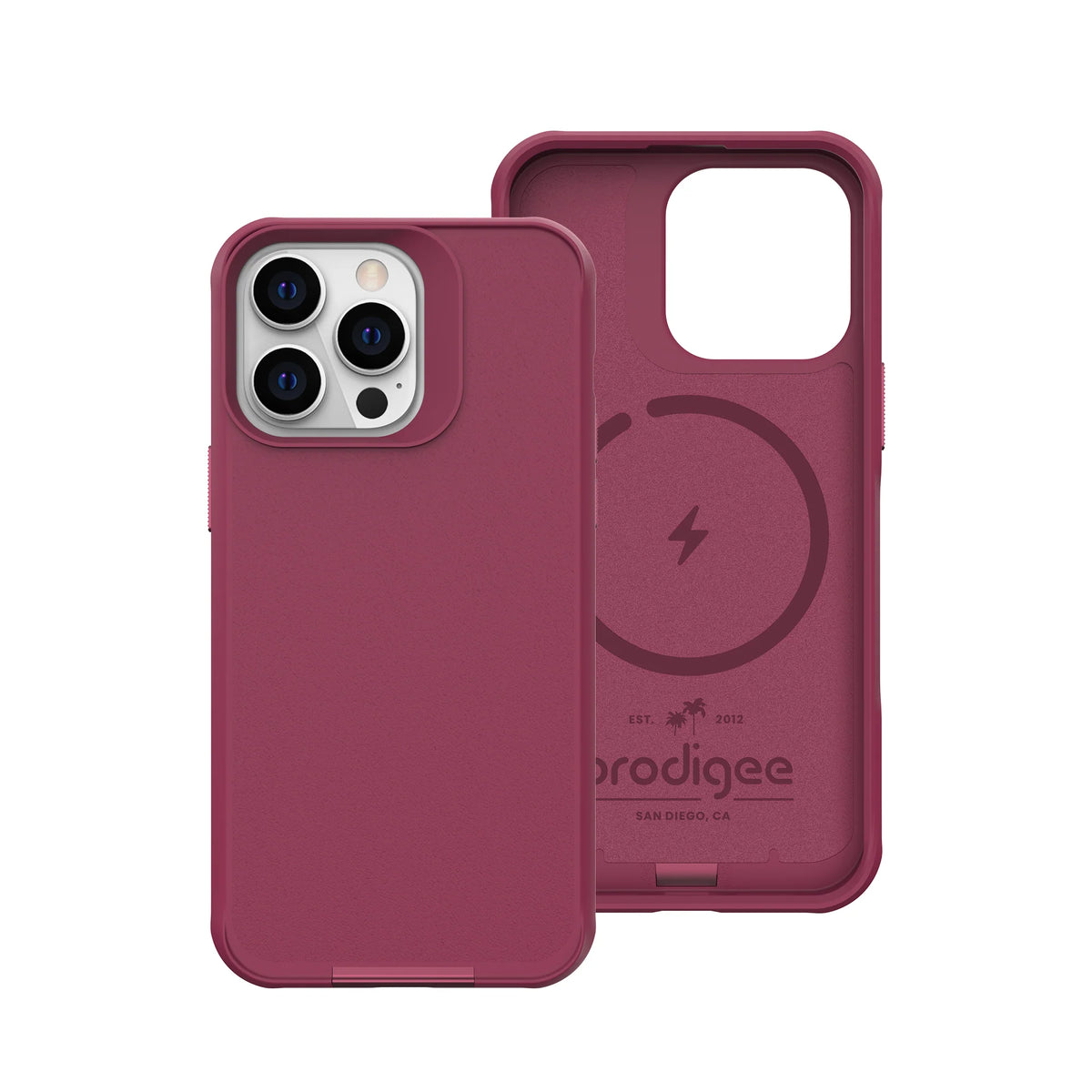 Estuche para iPhone 15 / 14 / 13 - Prodigee Balance - Vino prodigee