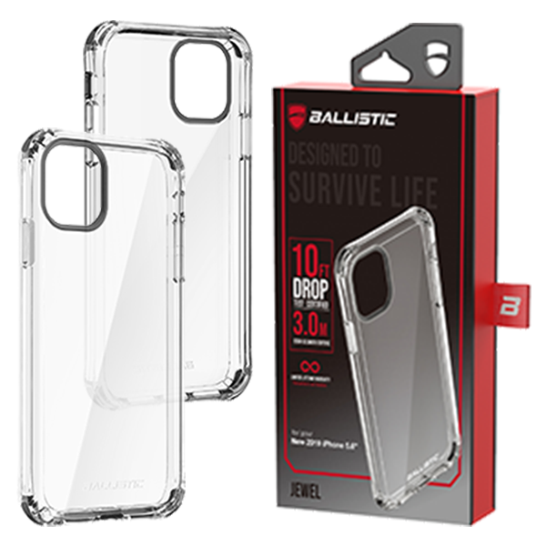 Estuche para iPhone 11 Pro - Ballistic Jewel - Transparente Ballistic