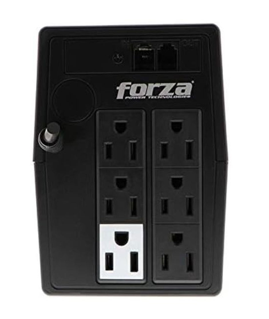 Batería de Respaldo Forza BT-751 UPS 750VA/450W 120V 8-NEMA 50-60Hz Forza