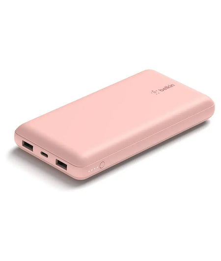 Belkin 10K Power Bank USBA C 15W Rose Gold Belkin