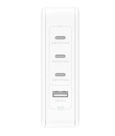 Belkin 140w GaN USB-C 140-65W / USB-C 65-45W / USB-C 65-20 Belkin