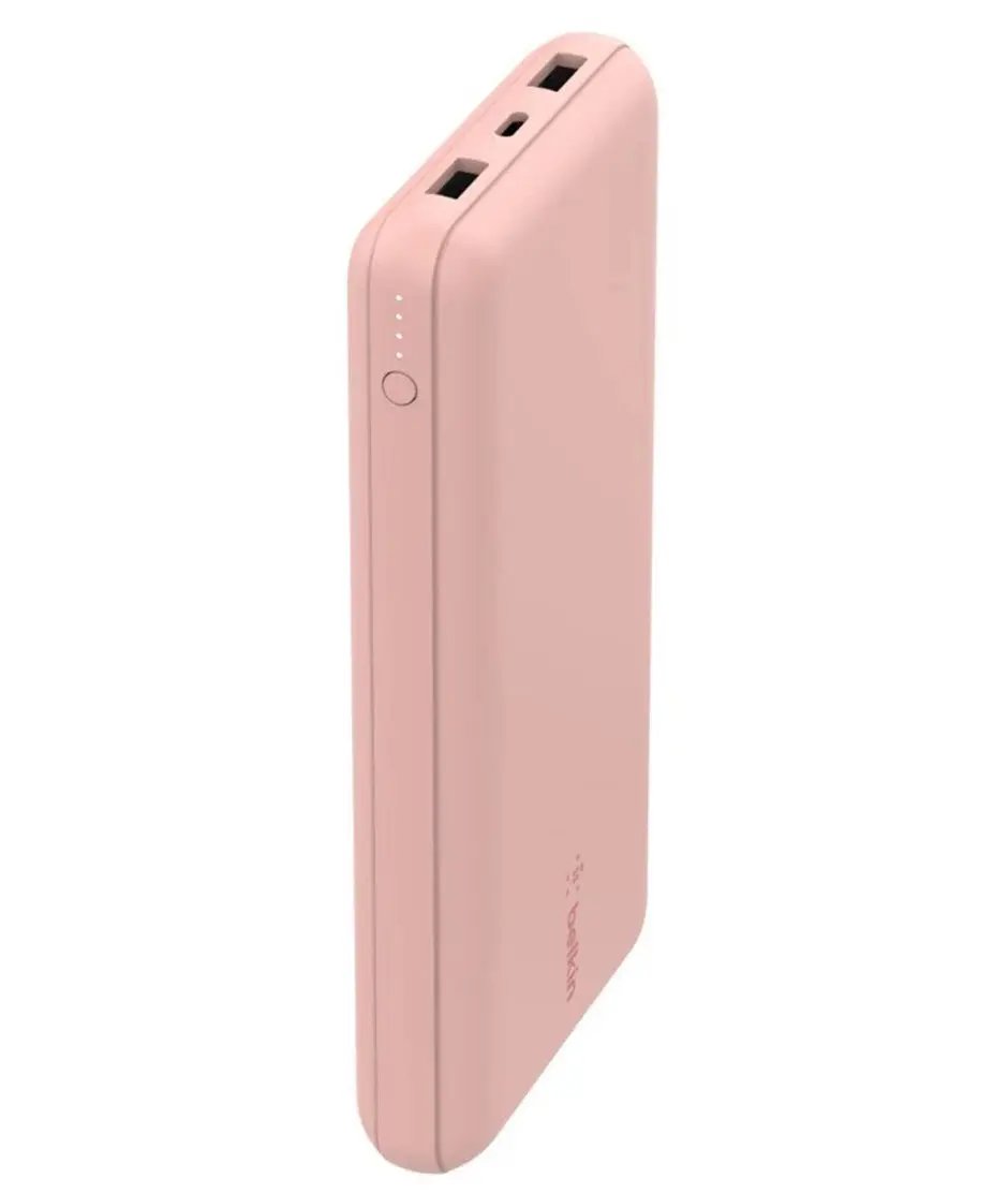Belkin 20K Power Bank USB-A x2 USB-C 15W RG Belkin