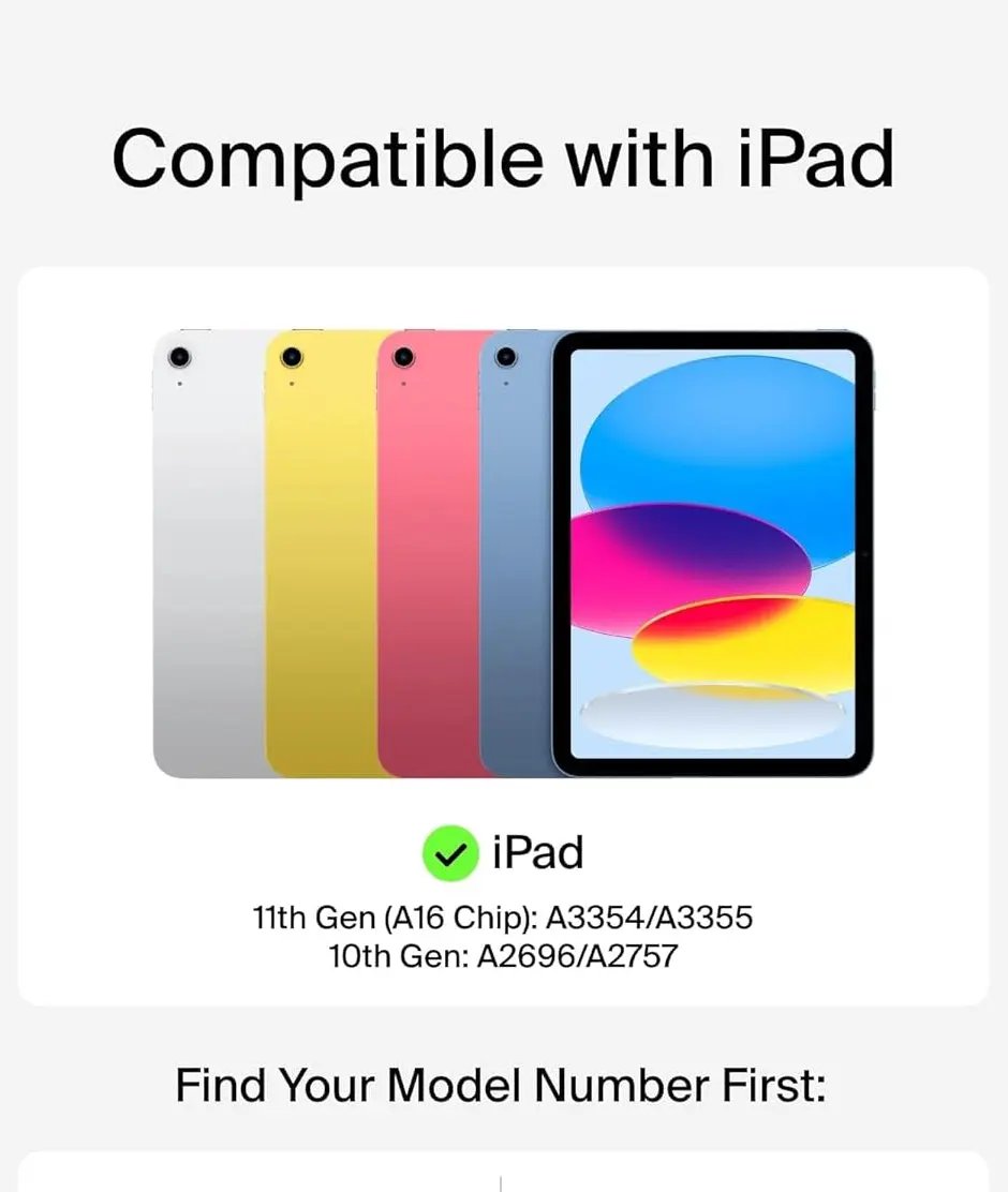 Belkin Everyday keyboard case for 10.9 iPad 10th, 11 th Gen Belkin