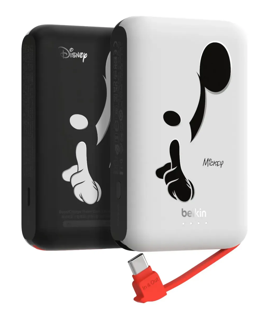 Belkin Mickey 10K Power Bank with 20W PD + Integrated USB-C Belkin