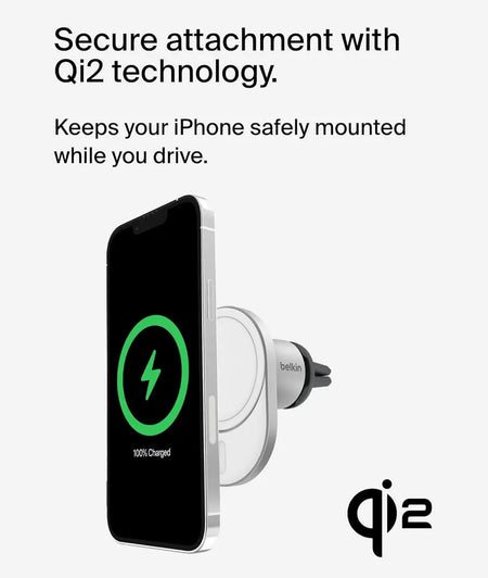 Belkin Qi2 15W Car Vent Mount Pro Belkin