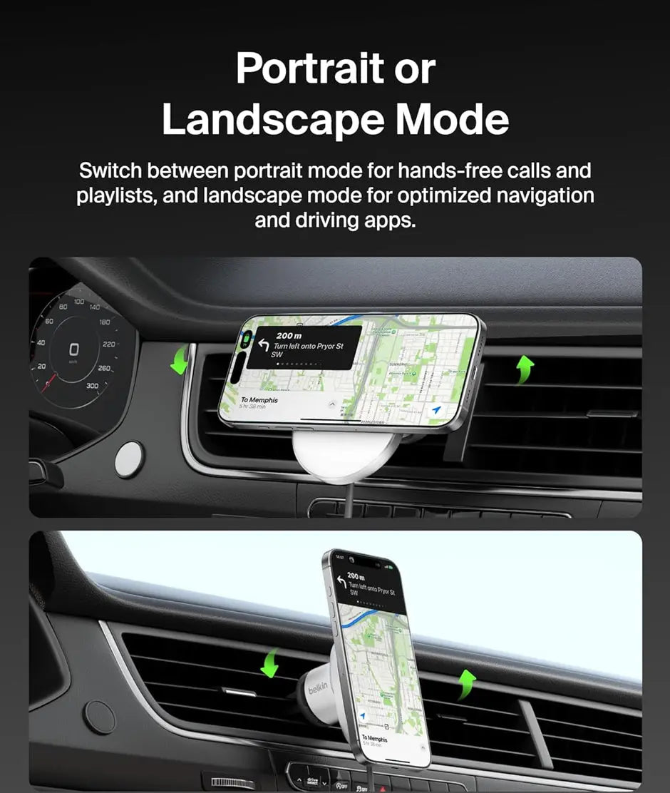 Belkin Qi2 15W Car Vent Mount Pro Belkin