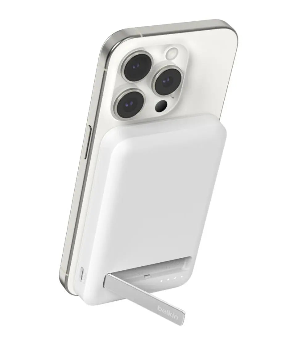 Belkin Qi2 15W Power Bank 5.000 mAh Stand White Belkin
