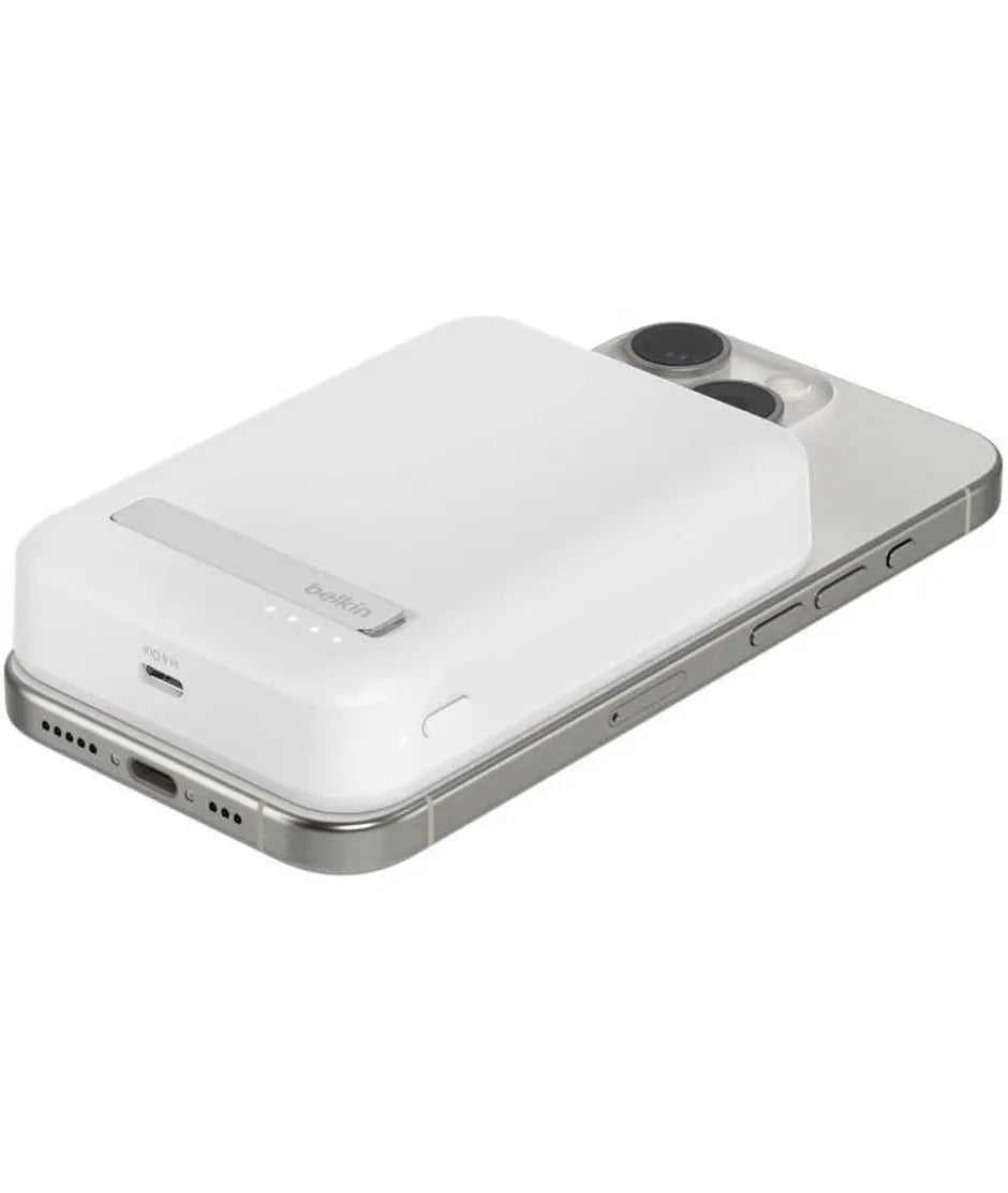 Belkin Qi2 15W Power Bank 5.000 mAh Stand White Belkin
