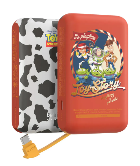 Belkin Toy Story 10K Power Bank with 20W PD + Integrated USB Belkin