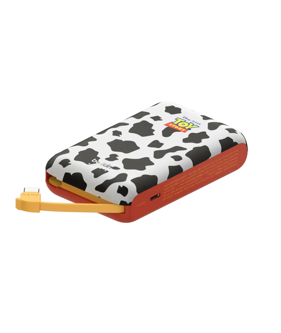 Belkin Toy Story 10K Power Bank with 20W PD + Integrated USB Belkin