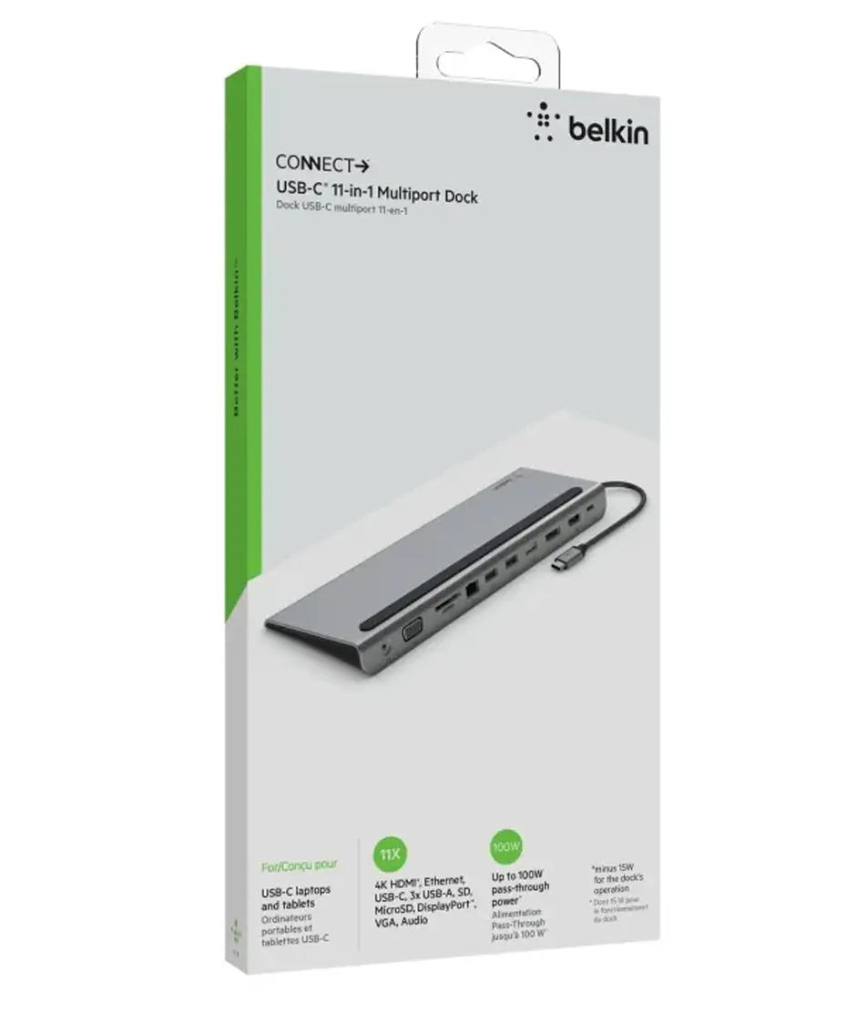 Belkin USB-C 11in1 Multiport Dock - iStore