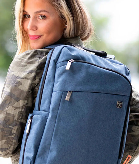 Bolso - Salveque KX Bkpk Laptop KNB-416GR 15.6" Light Gray klipxtreme