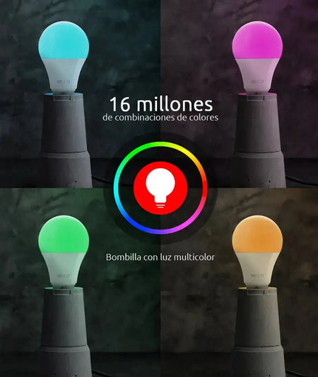 Bombilla LED inteligente Wi-Fi® 110V - A19 2PK NEXXT