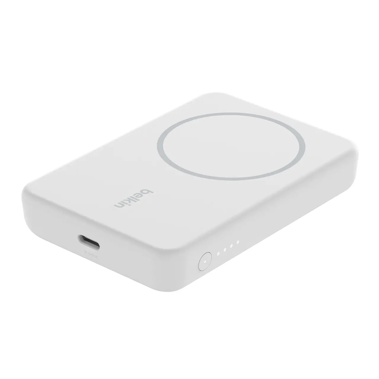 BoostCharge - Batería externa inalámbrica y magnética de 5000 mAh + soporte - Belkin Belkin