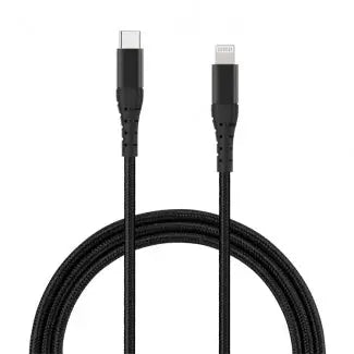CABLE DE CONEXION Y CARGA TEKYA TIPO C A LIGHTNING 6 PIES TekYa