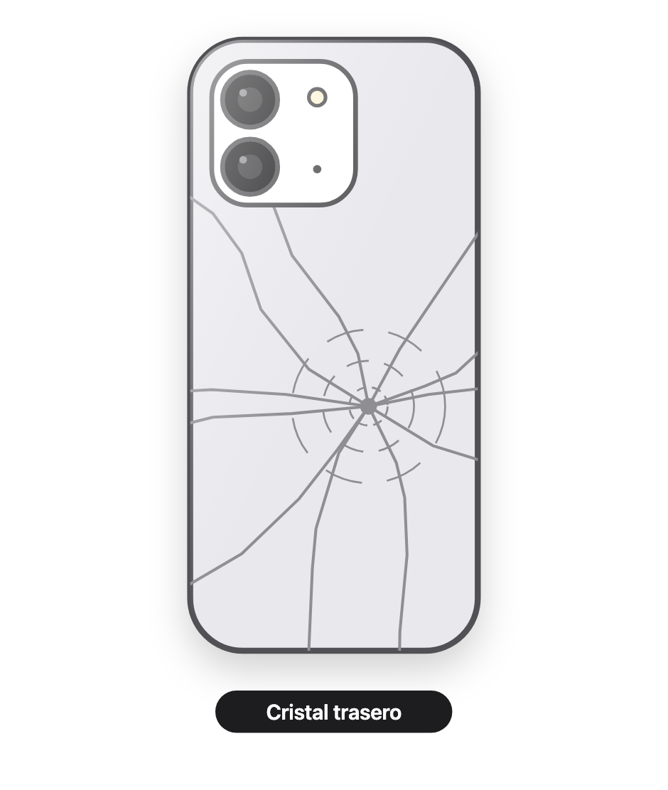 Cambio Cristal Trasero iPhone 12