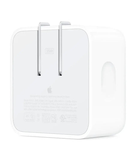 Cargador de Corriente APPLE Dual 35W  2 puertos USB-C  Blanco Apple
