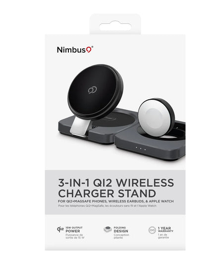Cargador inalámbrico Qi2 3 en 1 Nimbus9 NIMBUS