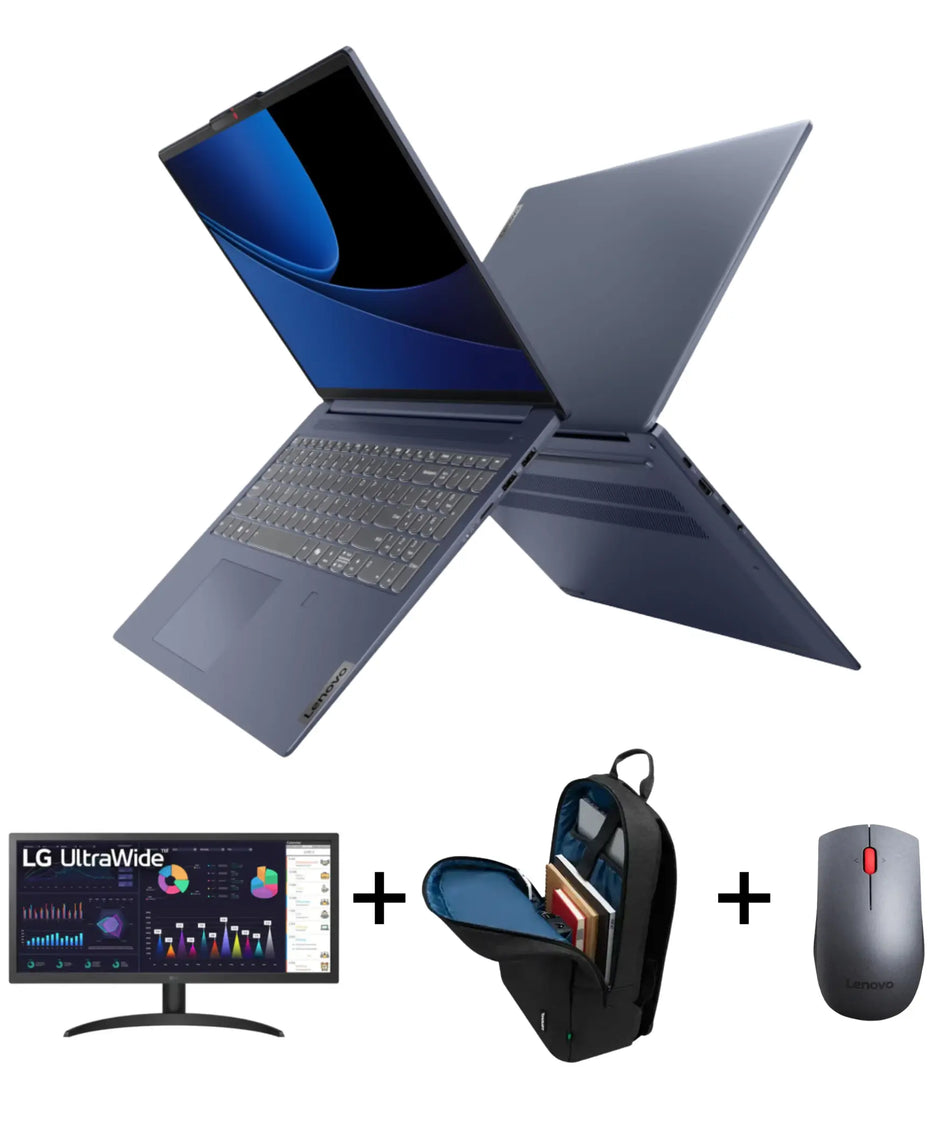 Computadora Portatil Lenovo IdeaPad Slim 5 - Pantalla 16" - - Ultra 5 Incluye Monitor LG  Salveque y Mouse Lenovo