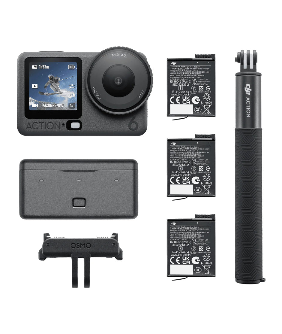 DJI Camera Osmo Action 6 Adventure Combo DJI