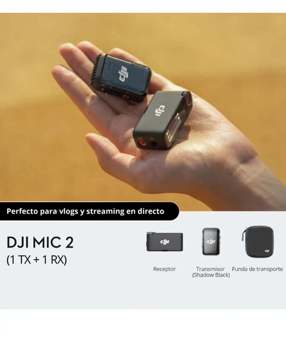 DJI Mic 2 (1 TX + 1 RX) - iStore