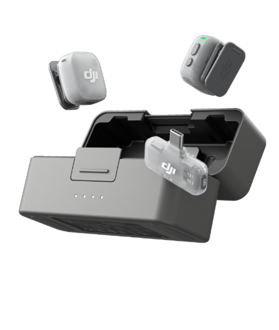 DJI Mic Mini 2 2 TX + 1 Mobile RX + Charging Case DJI