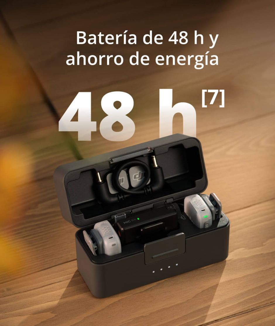 DJI Mic Mini 2 2 TX + 1 RX + Caja de Carga DJI