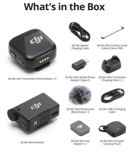 DJI Mic Mini (2 TX + 1 RX) DJI