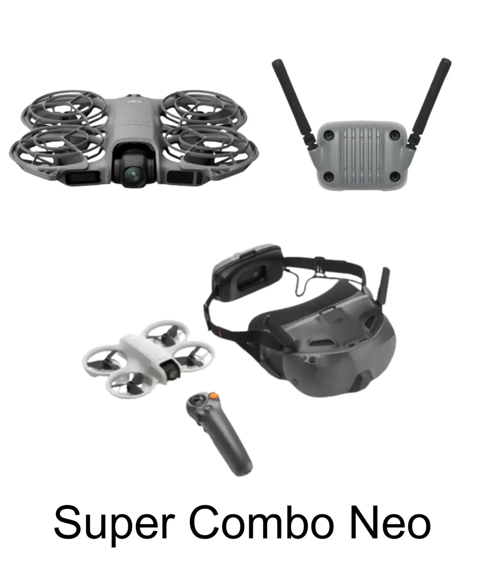 DJI Super Combo Neo Motion: 1 Dron Neo + 1 Dron Neo 2
