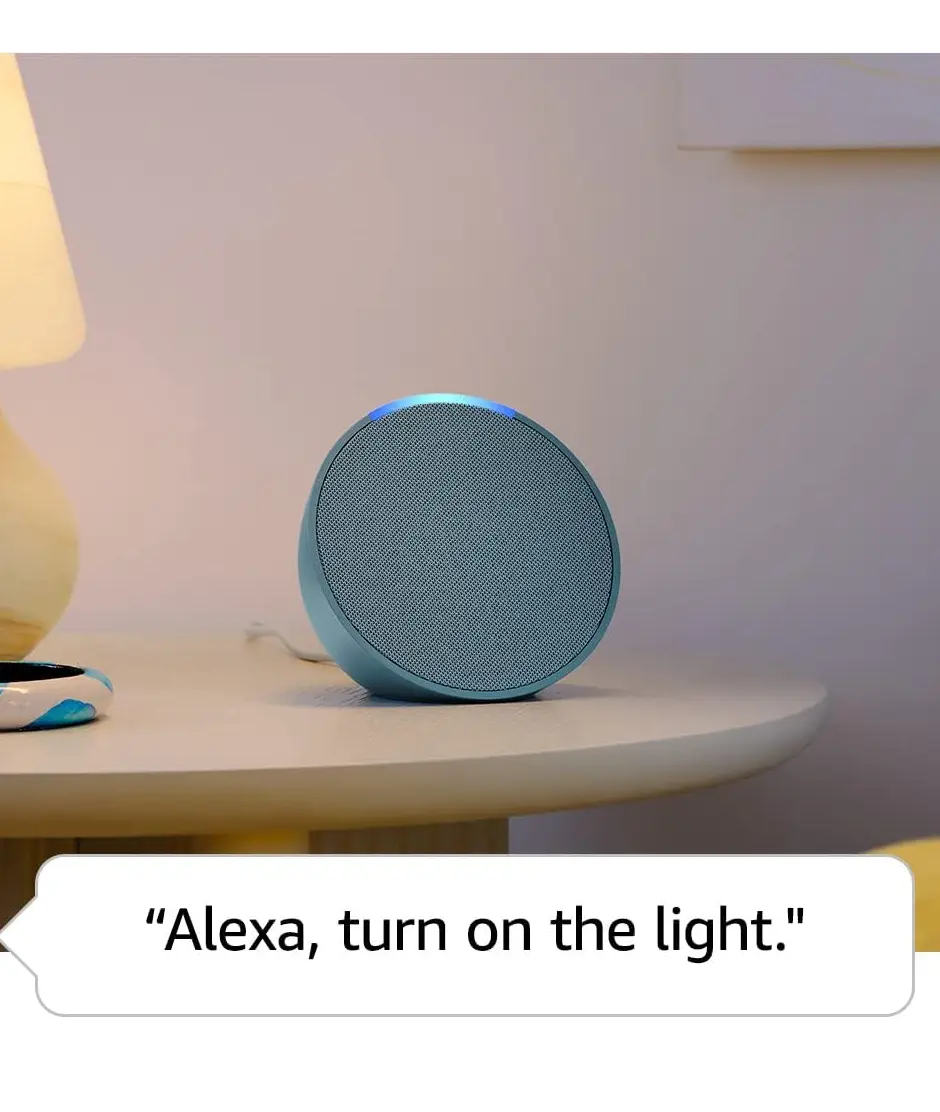 Echo Pop - Parlante inteligente y compacto con sonido definido y Alexa - Lavanda. Amazon