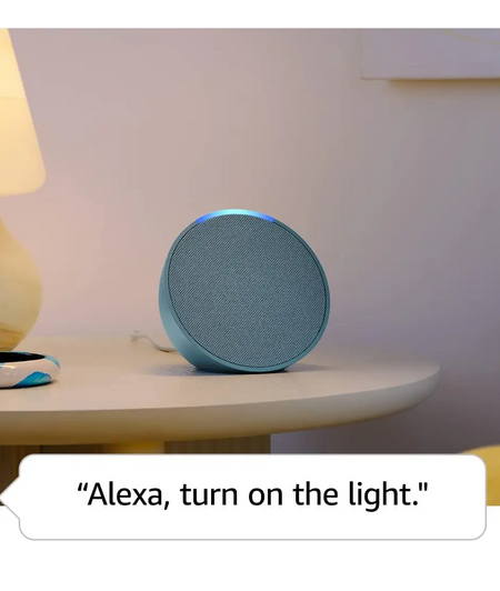 Echo Pop - Parlante inteligente y compacto con sonido definido y Alexa - Lavanda. Amazon