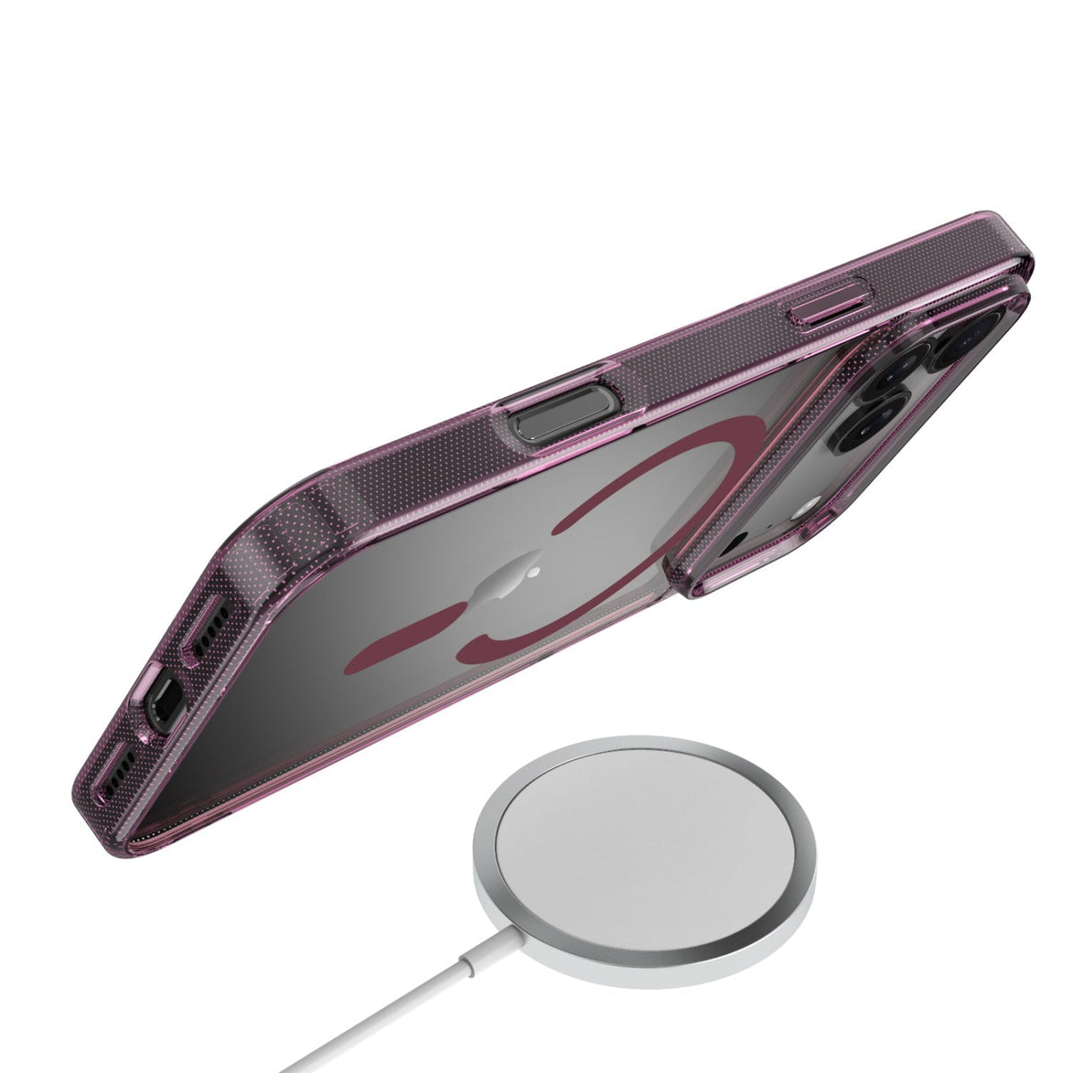 Estuche Baseline Clear Series MagSafe para iPhone 18 Pro Max / 17 Pro Max - Vino