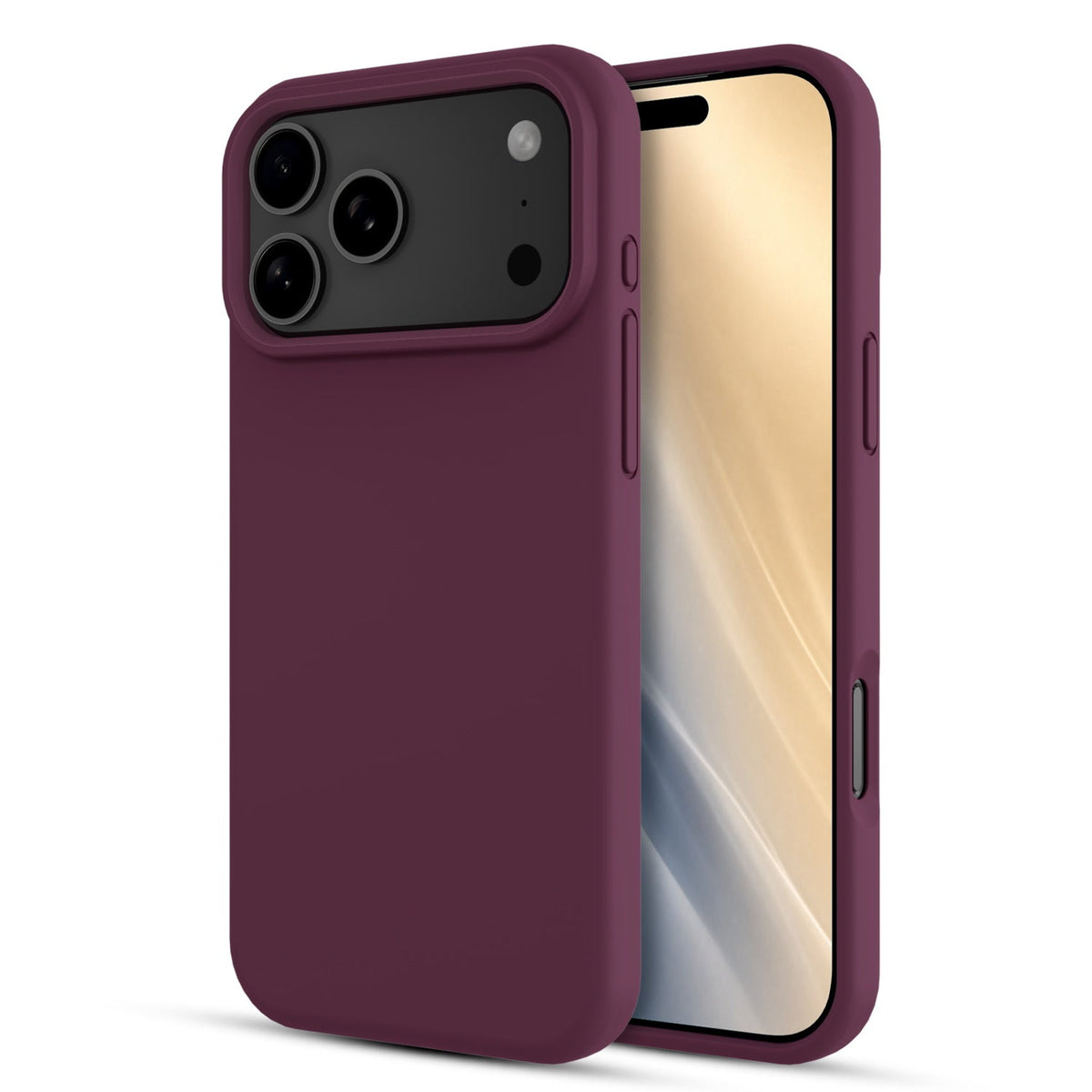 Estuche Baseline Essence Series de silicona MagSafe para iPhone 18 Pro Max / 17 Pro Max - Vino