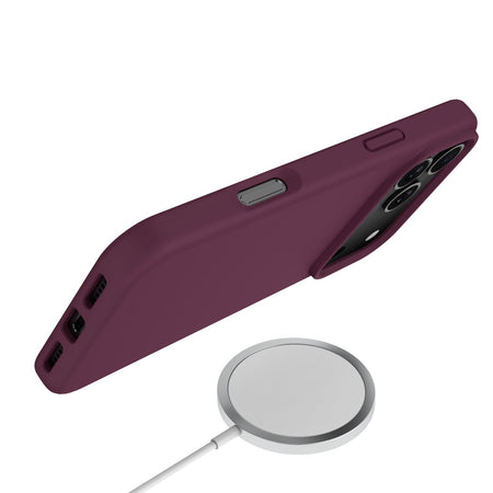 Estuche Baseline Essence Series de silicona MagSafe para iPhone 18 Pro Max / 17 Pro Max - Vino