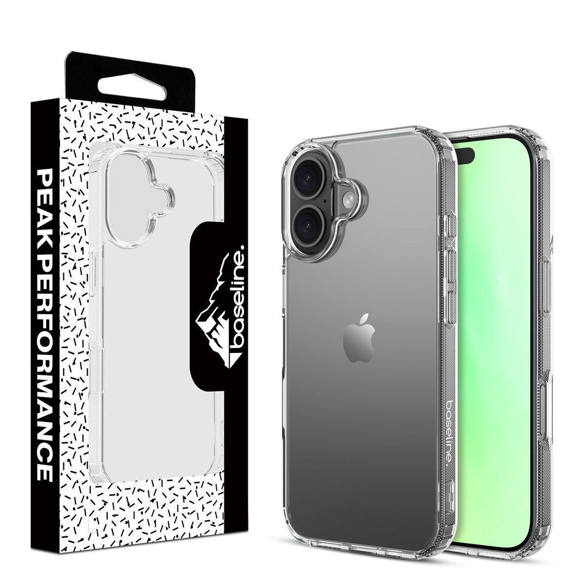 Estuche Baseline Gummy Series para iPhone 17 - Transparente
