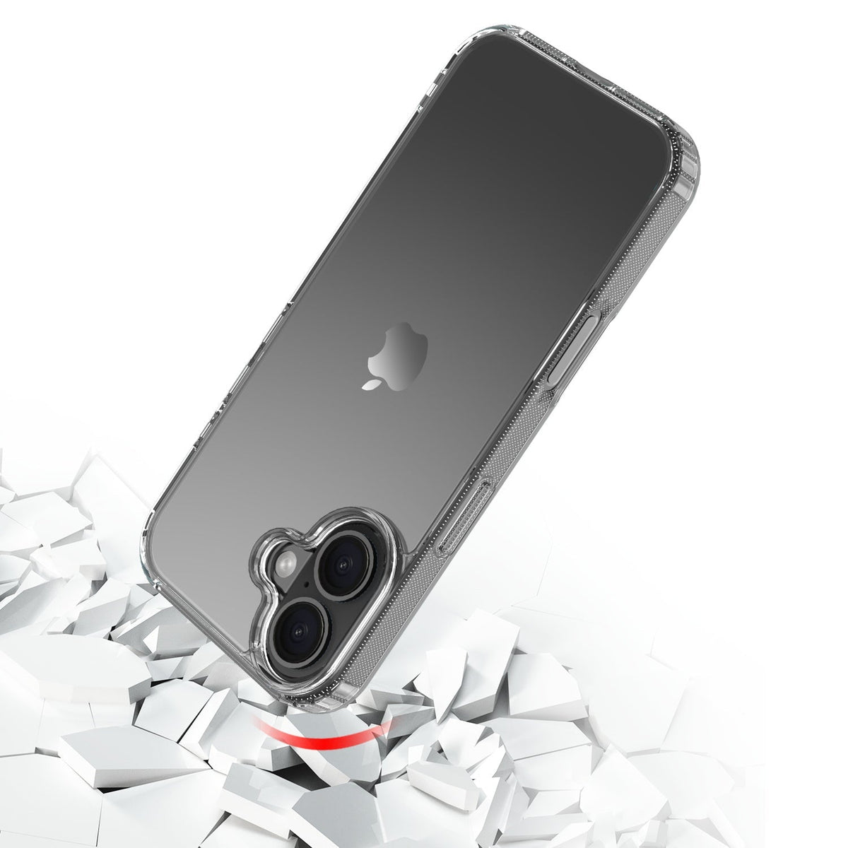 Estuche Baseline Gummy Series para iPhone 17 - Transparente