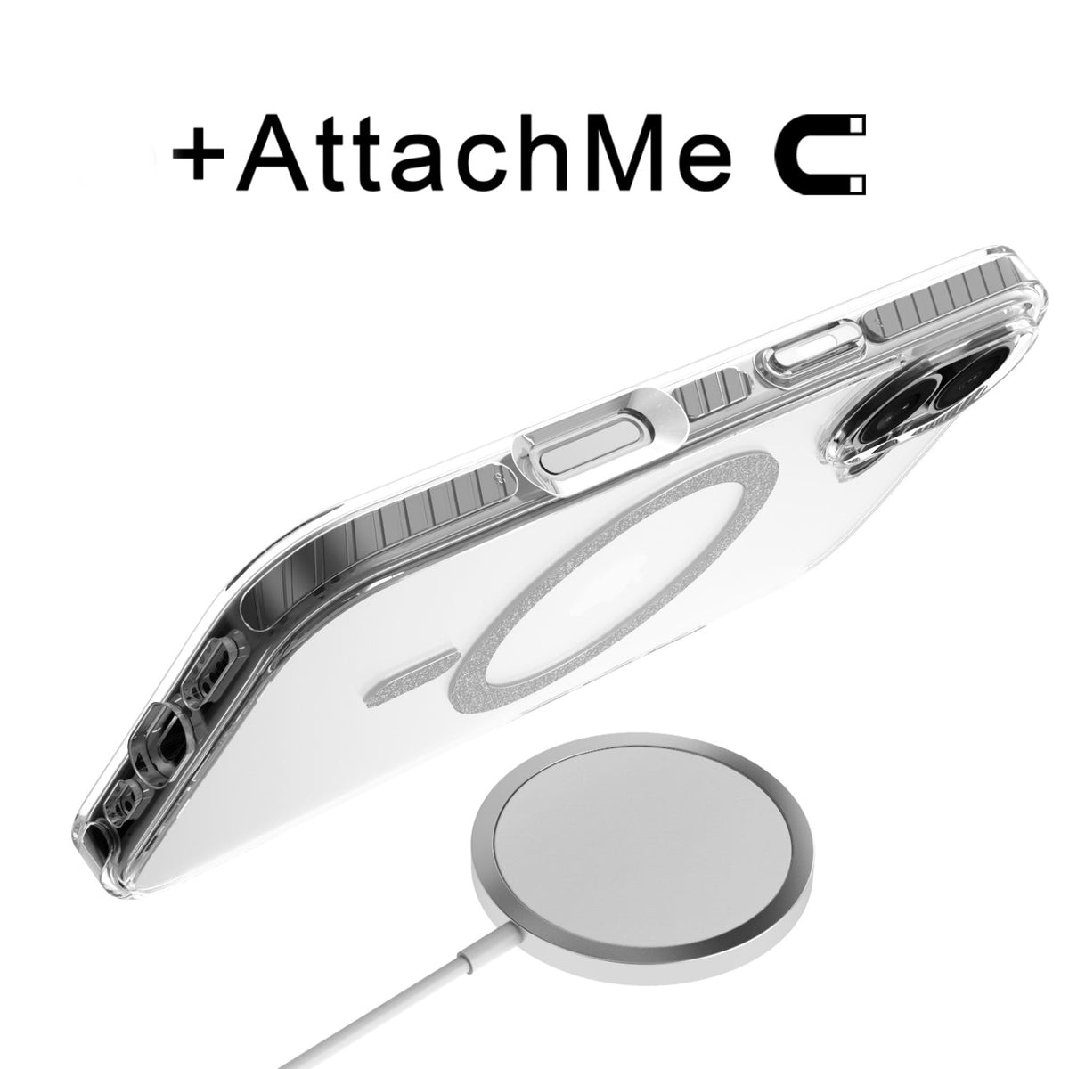 Estuche Baseline Shimmer Series MagSafe para iPhone 17 - Negro